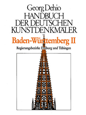 cover image of Dehio--Handbuch der deutschen Kunstdenkmäler / Baden-Württemberg Bd. 2